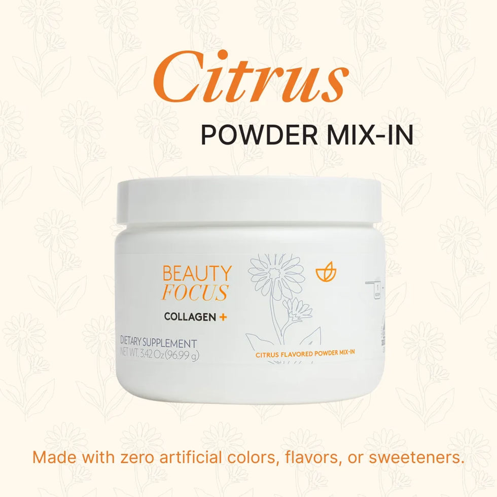 Beauty Focus® Powder Mix-In Collagen+ Citrus