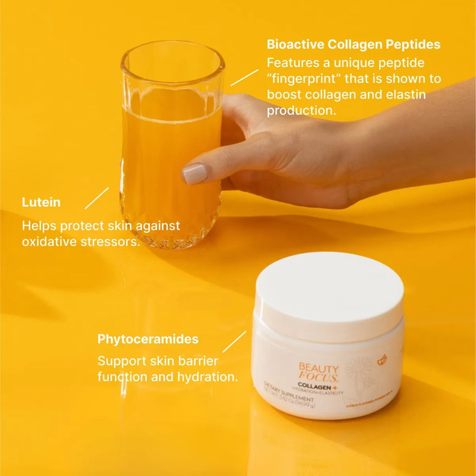 Beauty Focus® Powder Mix-In Collagen+ Citrus