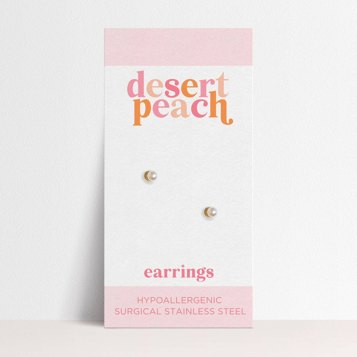 Pearl Stud Earrings
