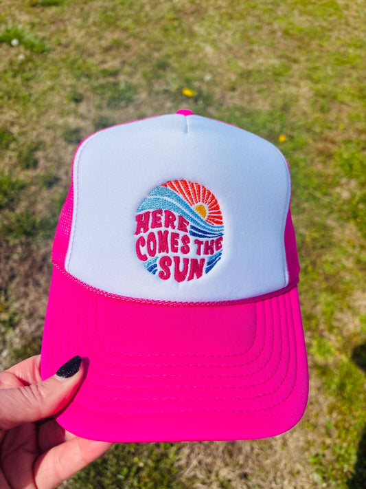 Sun Foam Front Ball Cap with Adjustable Snap Back