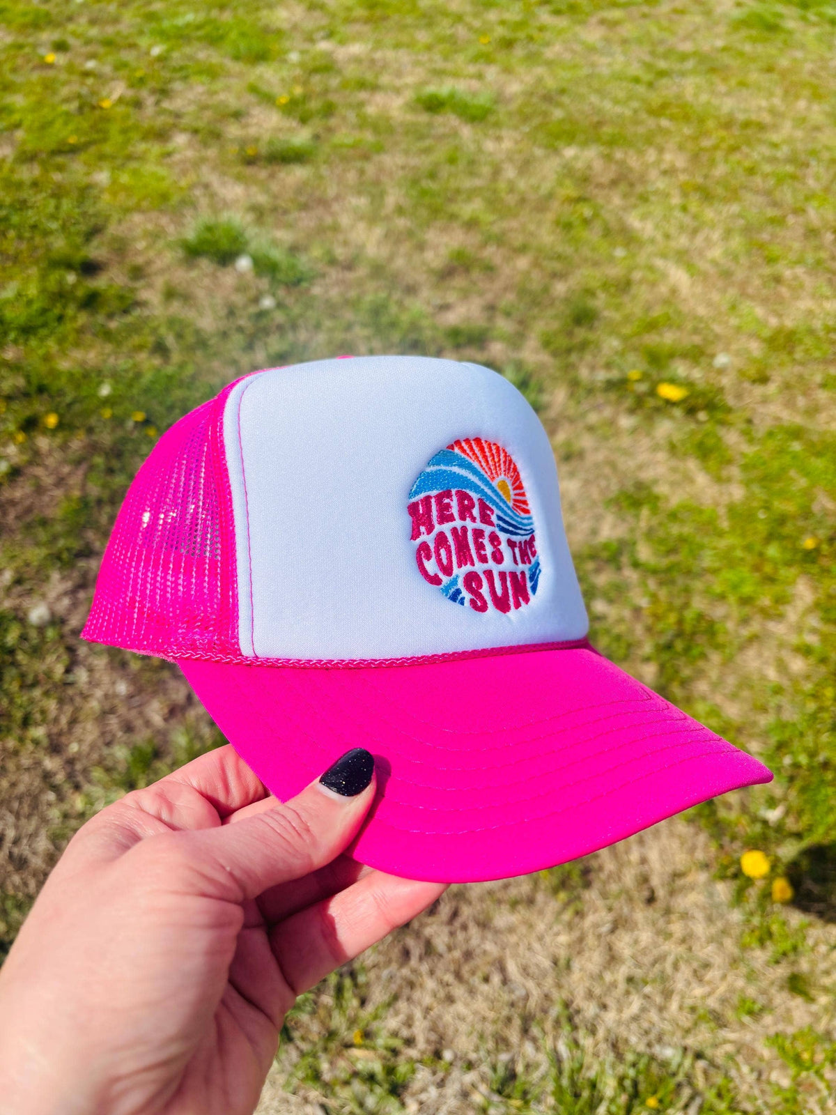Sun Foam Front Ball Cap with Adjustable Snap Back