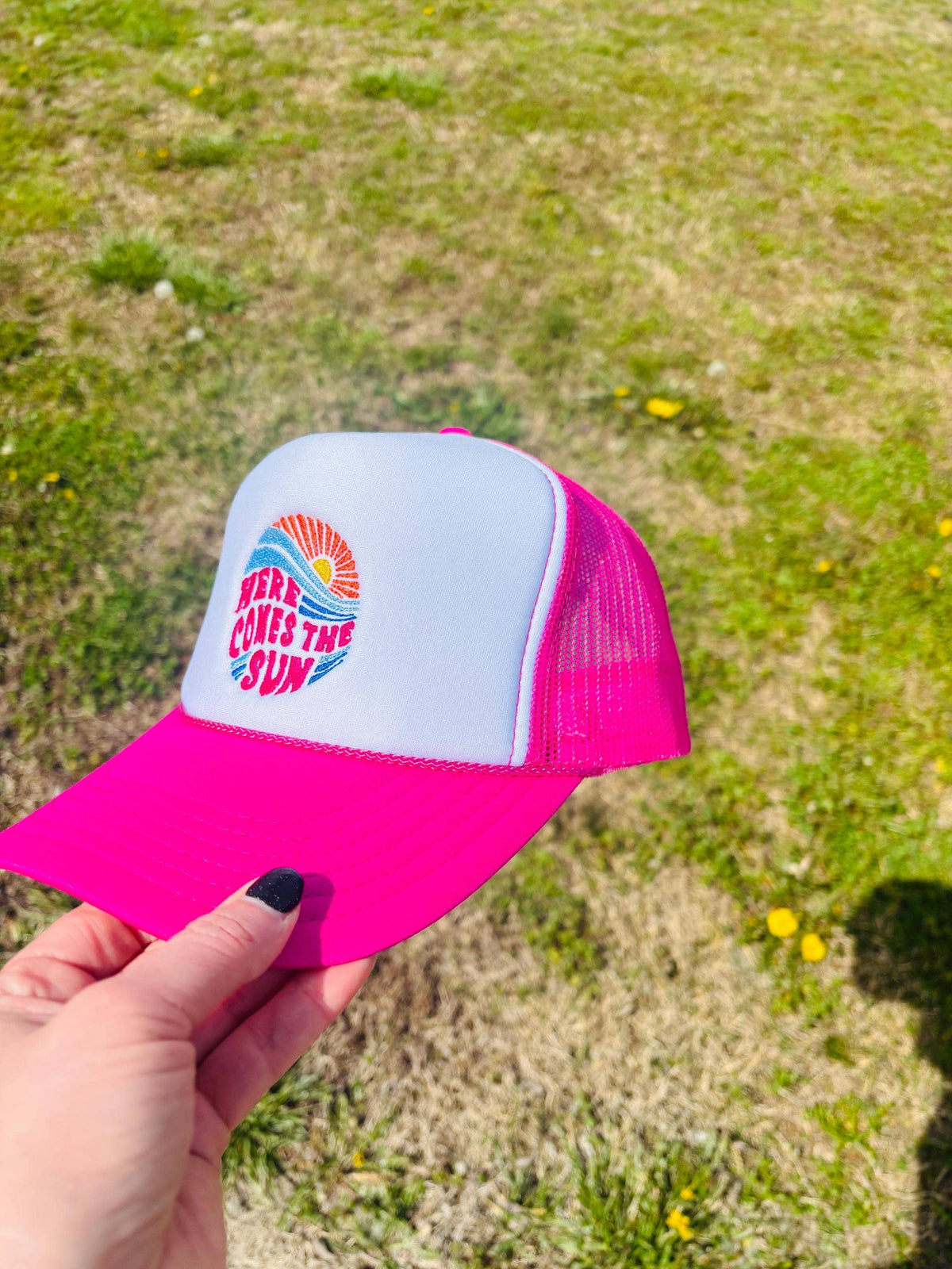 Sun Foam Front Ball Cap with Adjustable Snap Back
