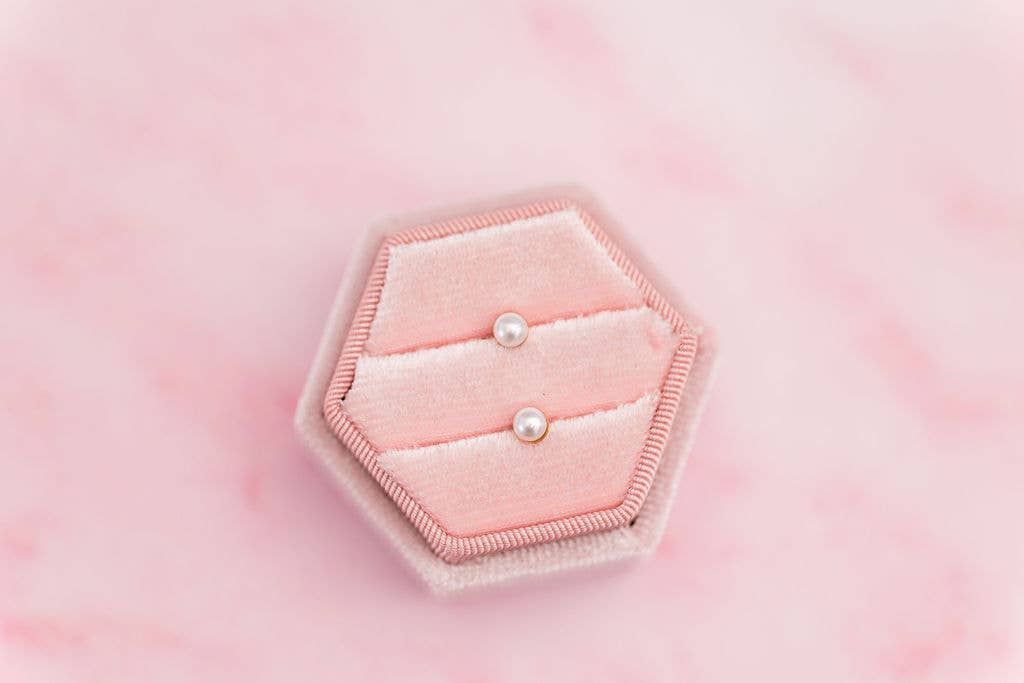 Pearl Stud Earrings